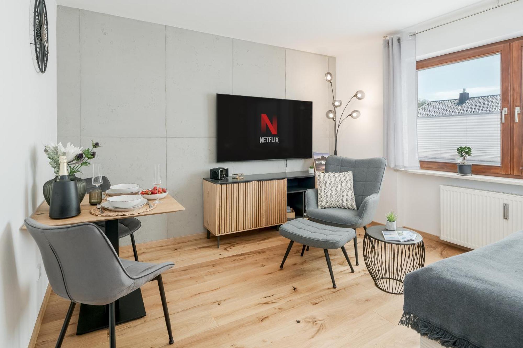 Fenjoy Design Studio Apartment Bernau am Chiemsee Dış mekan fotoğraf