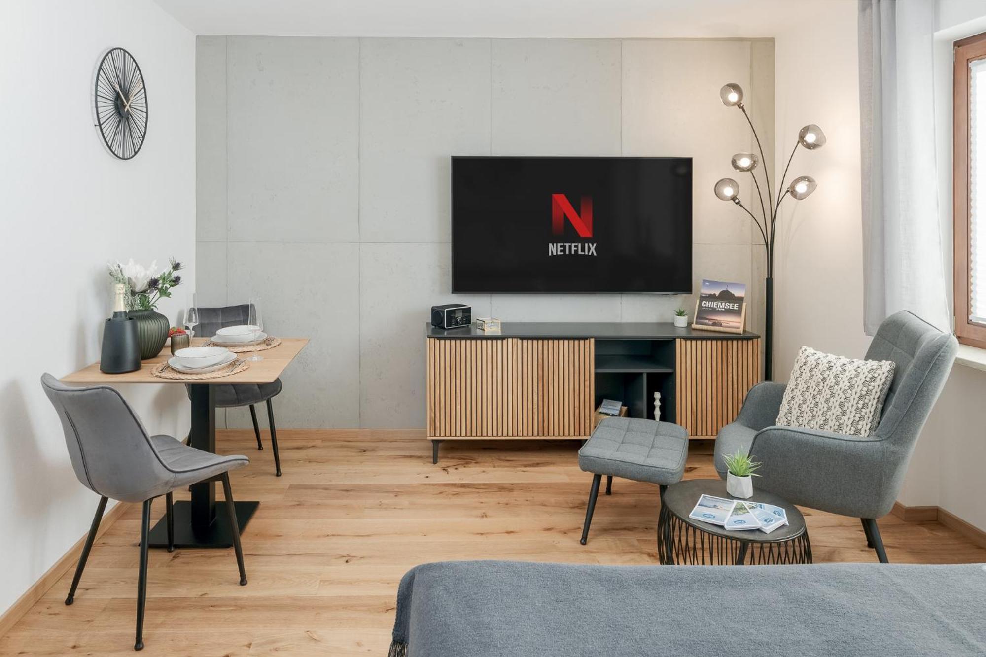 Fenjoy Design Studio Apartment Bernau am Chiemsee Dış mekan fotoğraf